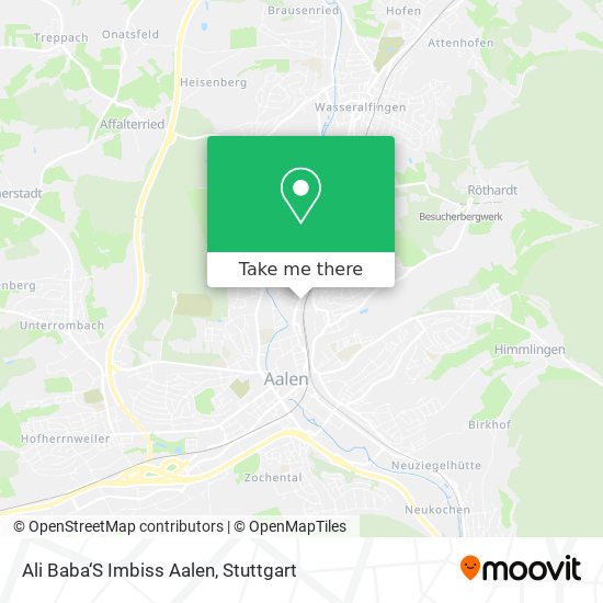 Ali Baba‘S Imbiss Aalen map