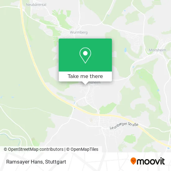 Карта Ramsayer Hans