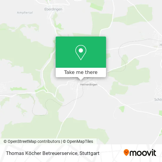 Карта Thomas Köcher Betreuerservice