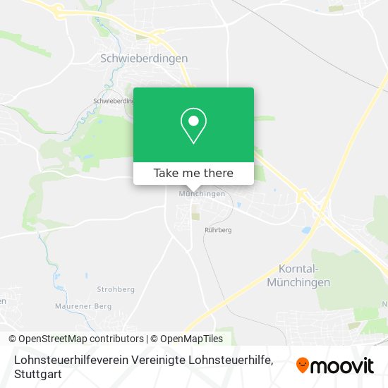 Lohnsteuerhilfeverein Vereinigte Lohnsteuerhilfe map