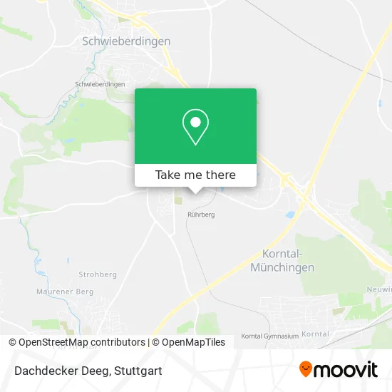 Карта Dachdecker Deeg