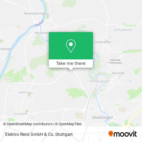 Elektro Renz GmbH & Co map