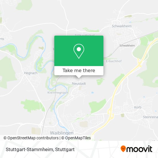 Карта Stuttgart-Stammheim