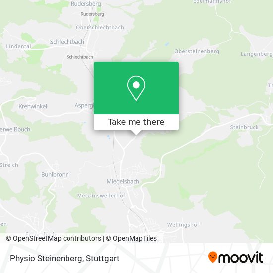 Physio Steinenberg map