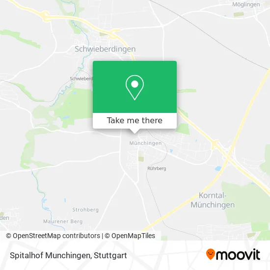 Карта Spitalhof Munchingen