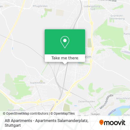 AB Apartments - Apartments Salamanderplatz map