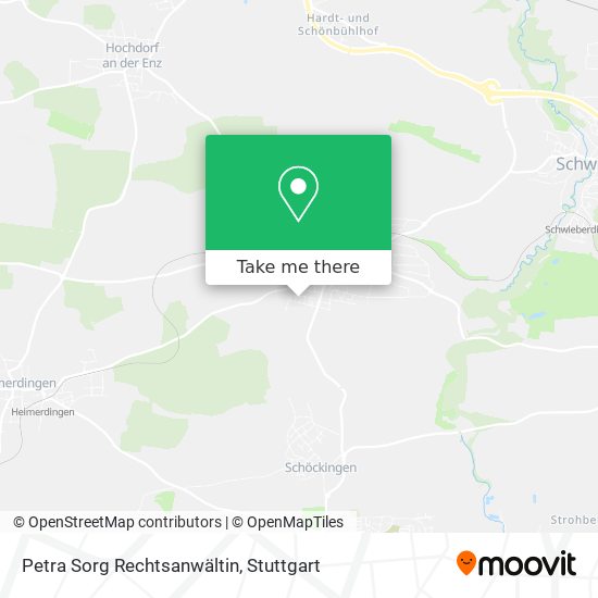 Petra Sorg Rechtsanwältin map