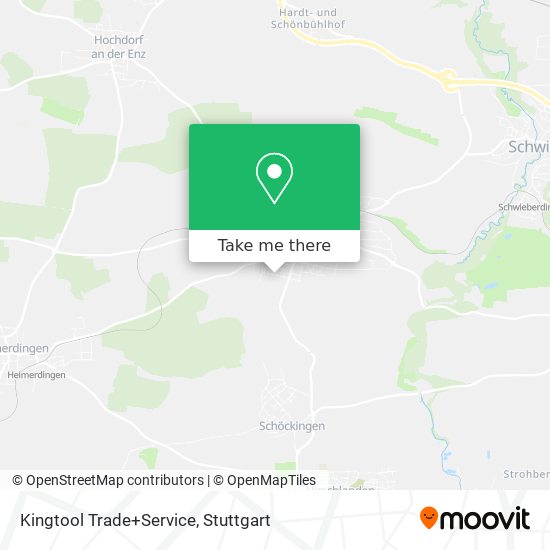 Kingtool Trade+Service map