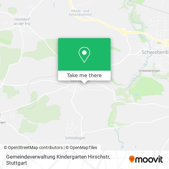 Gemeindeverwaltung Kindergarten Hirschstr map