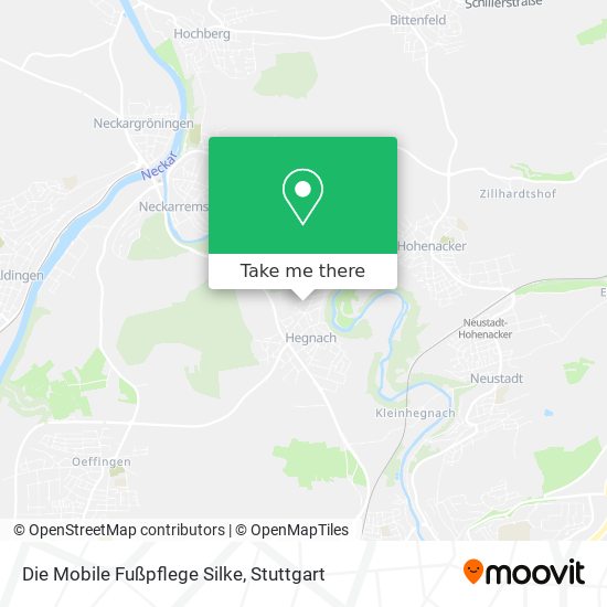 Die Mobile Fußpflege Silke map