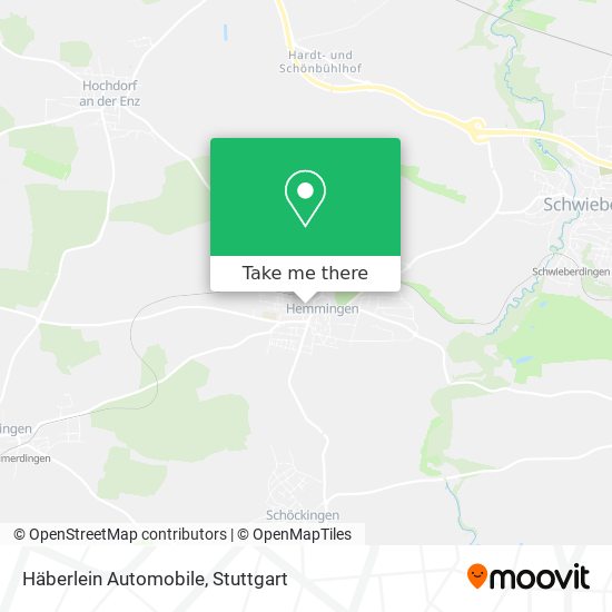 Häberlein Automobile map