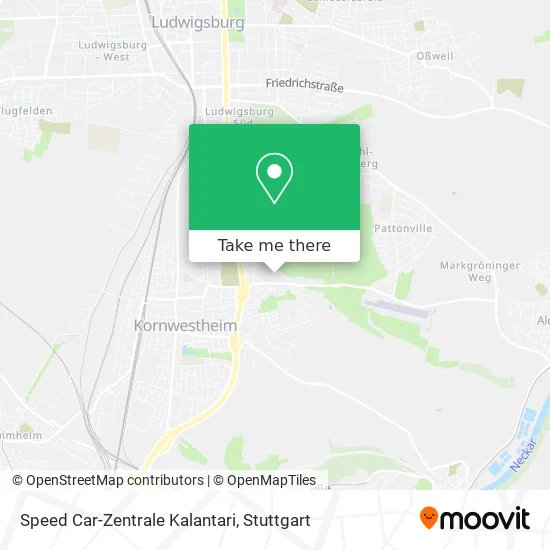 Карта Speed Car-Zentrale Kalantari