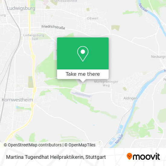 Карта Martina Tugendhat Heilpraktikerin
