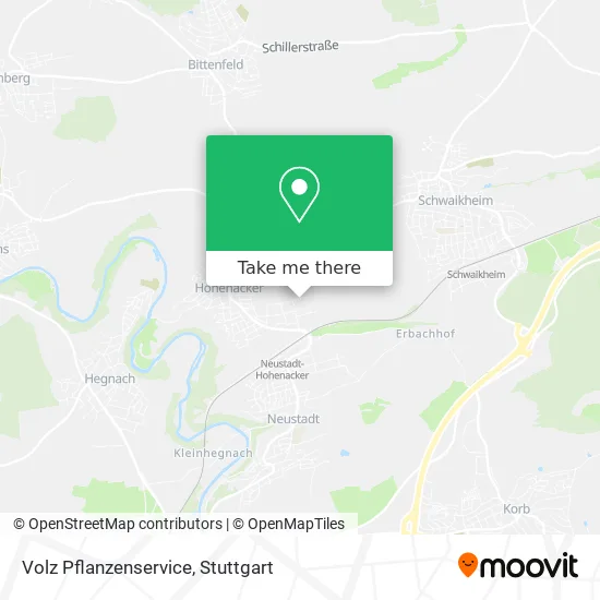 Карта Volz Pflanzenservice