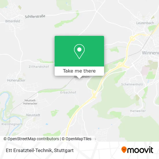 Карта Ett Ersatzteil-Technik