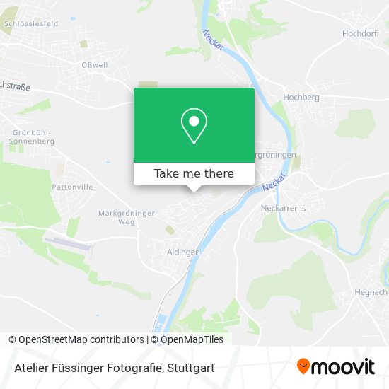 Atelier Füssinger Fotografie map