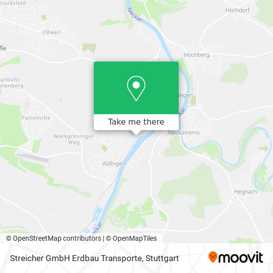 Карта Streicher GmbH Erdbau Transporte