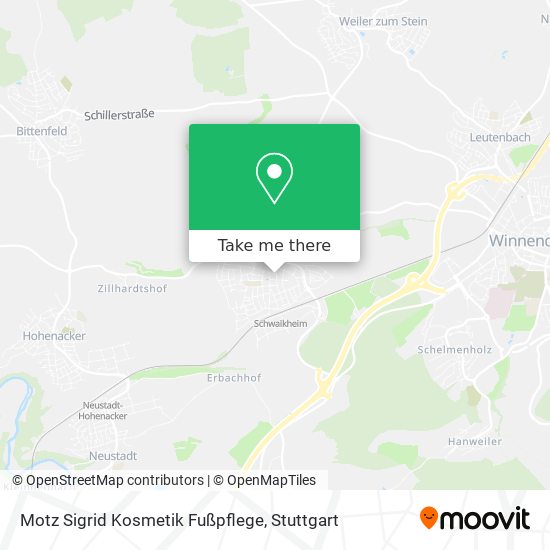 Motz Sigrid Kosmetik Fußpflege map