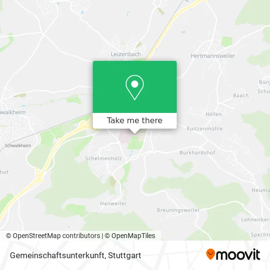 Карта Gemeinschaftsunterkunft