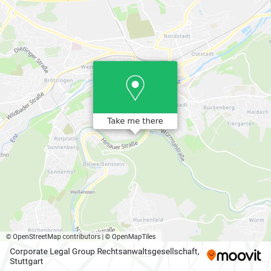 Corporate Legal Group Rechtsanwaltsgesellschaft map
