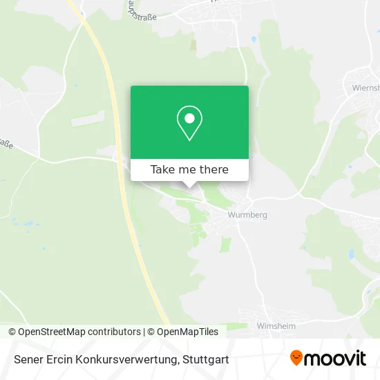 Карта Sener Ercin Konkursverwertung