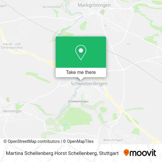 Карта Martina Schellenberg Horst Schellenberg