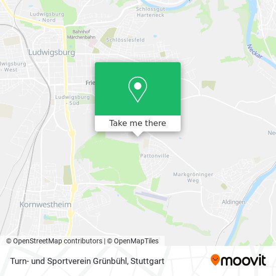 Карта Turn- und Sportverein Grünbühl
