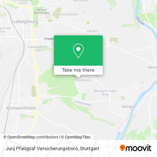 Jurij Pfalzgraf Versicherungsbüro map