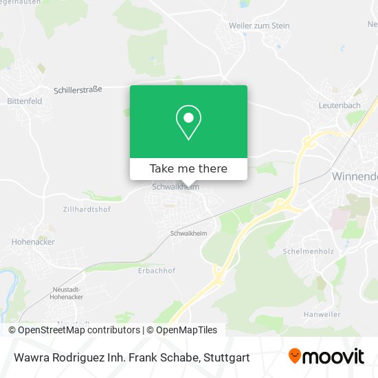 Wawra Rodriguez Inh. Frank Schabe map