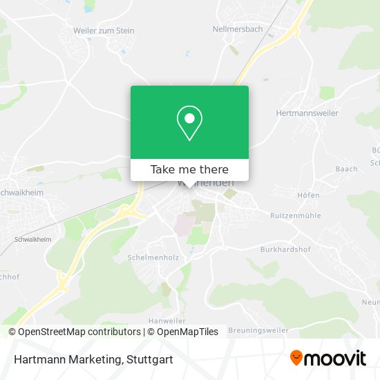 Hartmann Marketing map