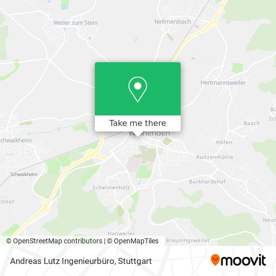 Andreas Lutz Ingenieurbüro map