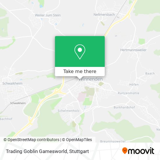 Trading Goblin Gamesworld map