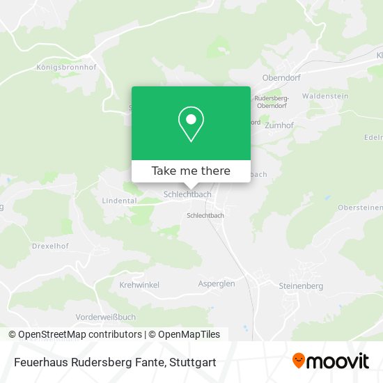 Feuerhaus Rudersberg Fante map