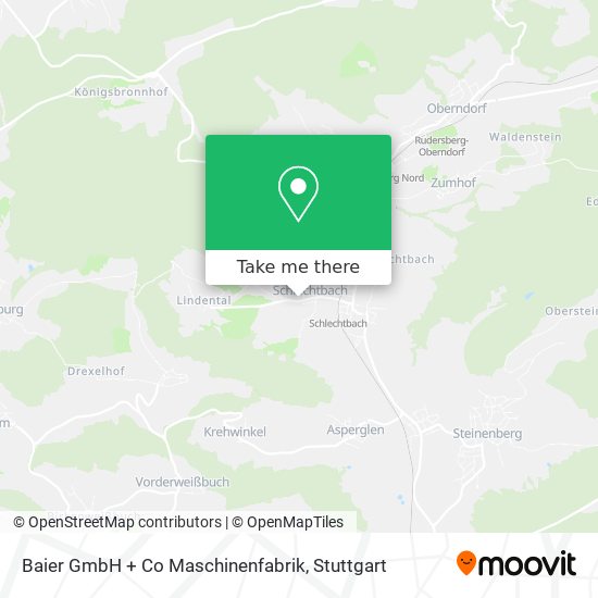 Baier GmbH + Co Maschinenfabrik map