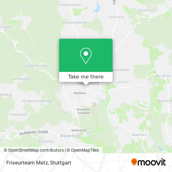 Карта Friseurteam Metz