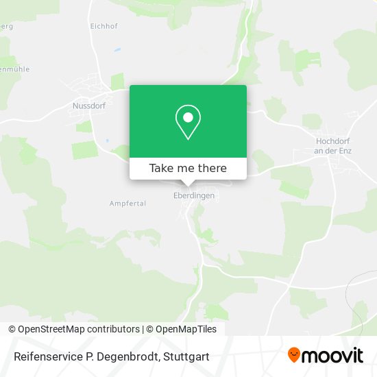 Reifenservice P. Degenbrodt map