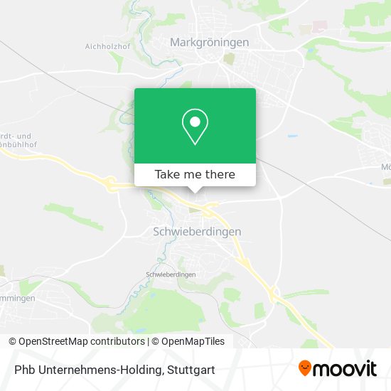 Карта Phb Unternehmens-Holding