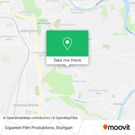 Giganten Film Produktions map