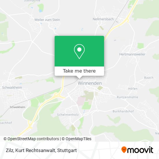 Карта Zilz, Kurt Rechtsanwalt