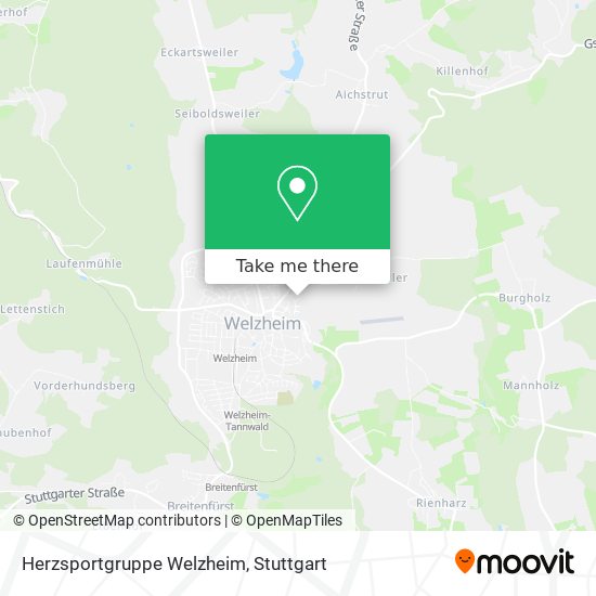 Herzsportgruppe Welzheim map