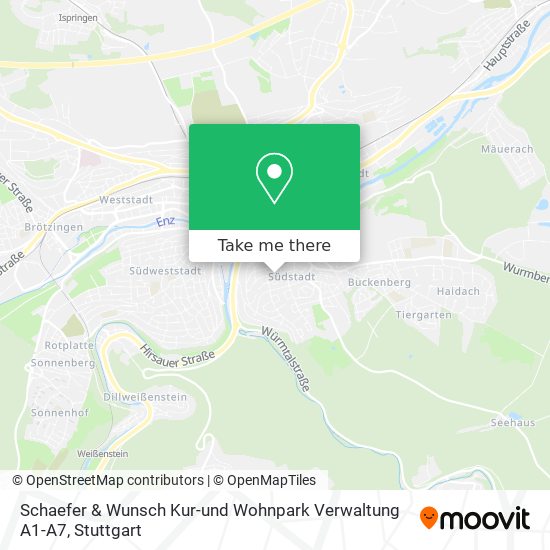 Schaefer & Wunsch Kur-und Wohnpark Verwaltung A1-A7 map