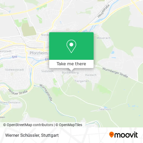 Карта Werner Schüssler