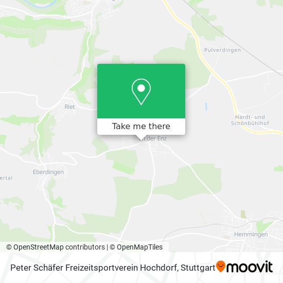 Peter Schäfer Freizeitsportverein Hochdorf map