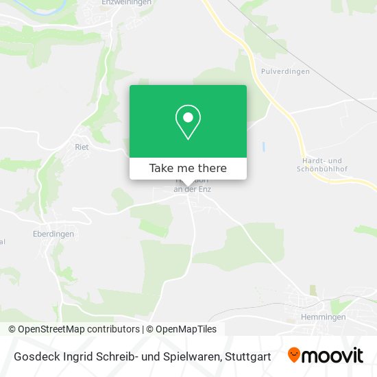 Gosdeck Ingrid Schreib- und Spielwaren map