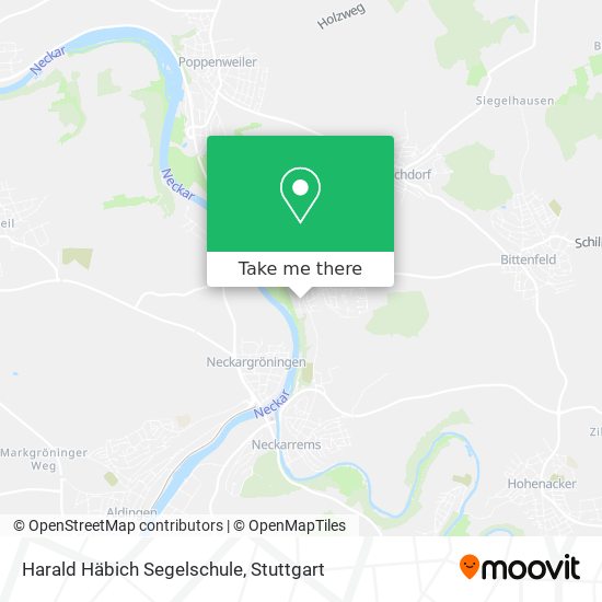Harald Häbich Segelschule map