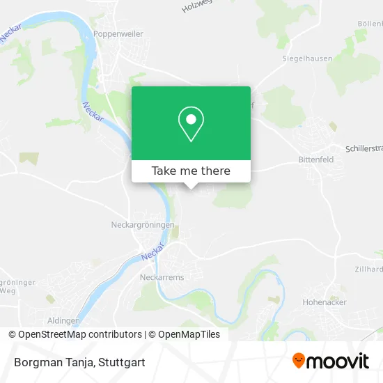 Карта Borgman Tanja