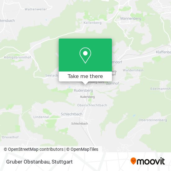 Gruber Obstanbau map