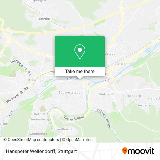 Карта Hanspeter Wellendorff