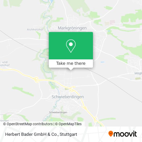 Herbert Bader GmbH & Co. map