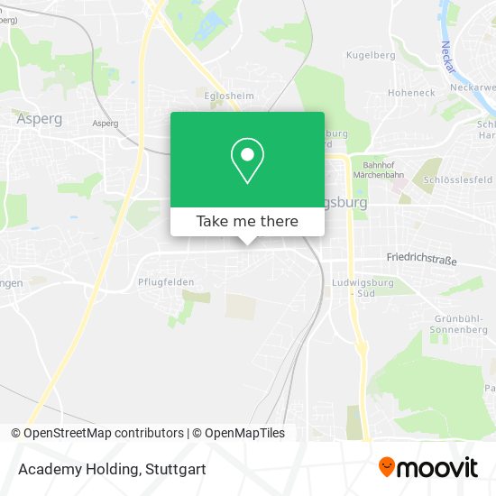 Academy Holding map